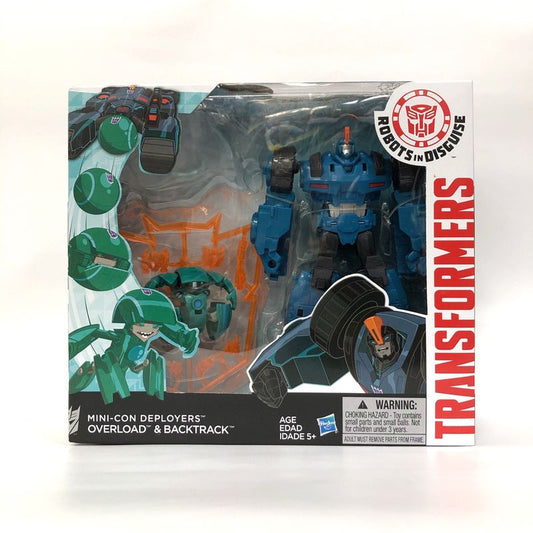 Transformers Adventure Mini-con Deployers Overload and Backtrack, animota