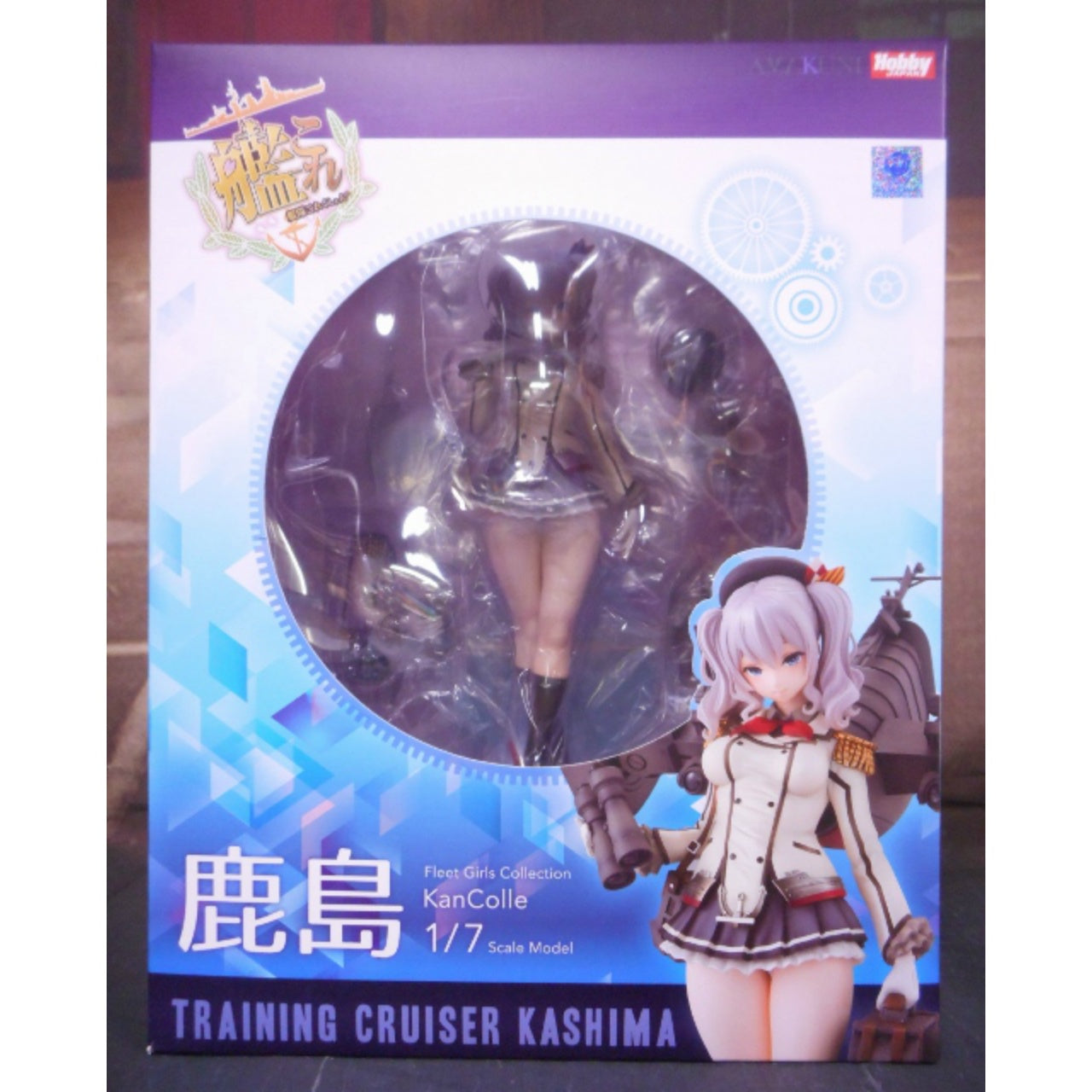 Colección Kantai exclusiva de Hobby Japan -Kancolle- Kashima 1/7 PVC, incluye parche de Kashima