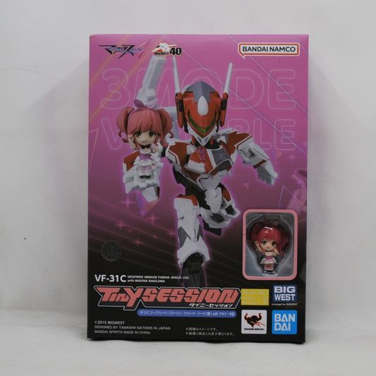 TINY SESSION VF-31C Siegfried (Mirage Farina Jenius Custom) with Makina Nakajima "Macross Delta"