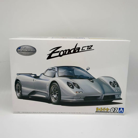 Das Superauto Nr. 7 1/24 '00 Pagani Zonda C12S Plastikmodell 