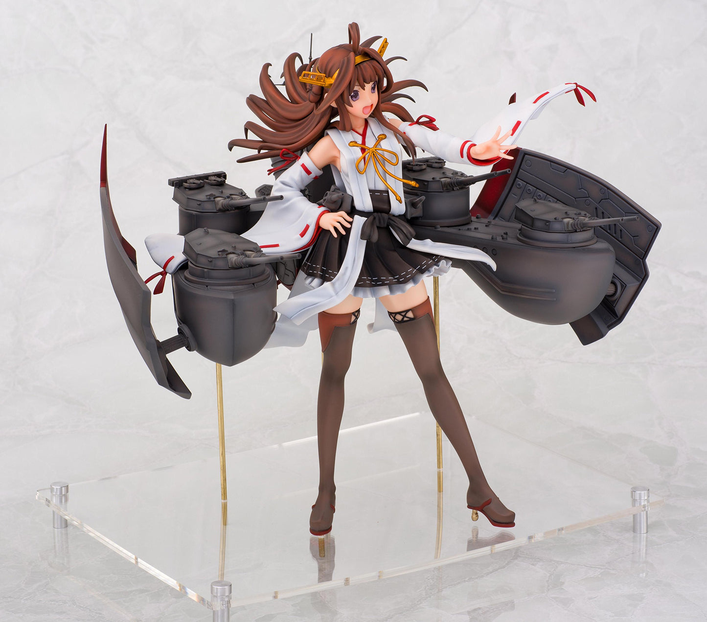 ファニーナイツ 艦隊これくしょん -艦これ- 金剛改二 1/7スケール PVC製 塗装済み完成品フィギュア, animota
