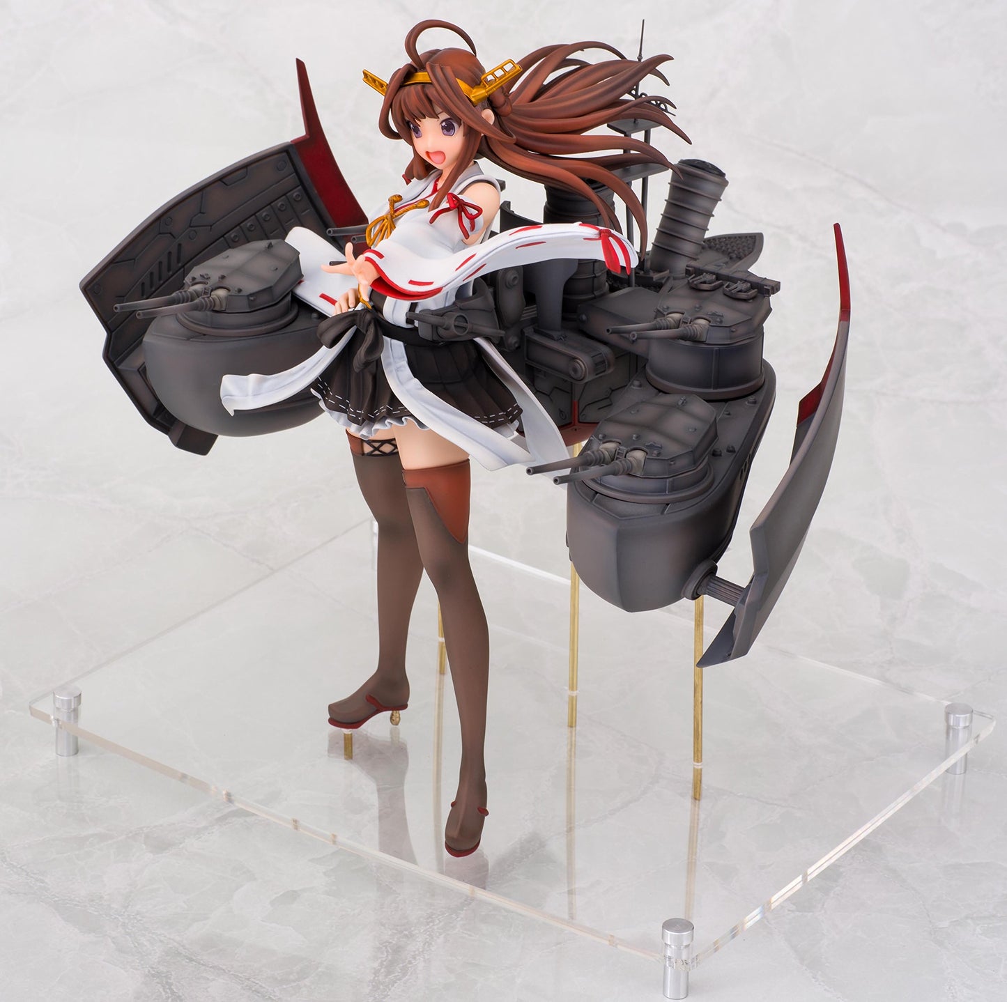 ファニーナイツ 艦隊これくしょん -艦これ- 金剛改二 1/7スケール PVC製 塗装済み完成品フィギュア, animota