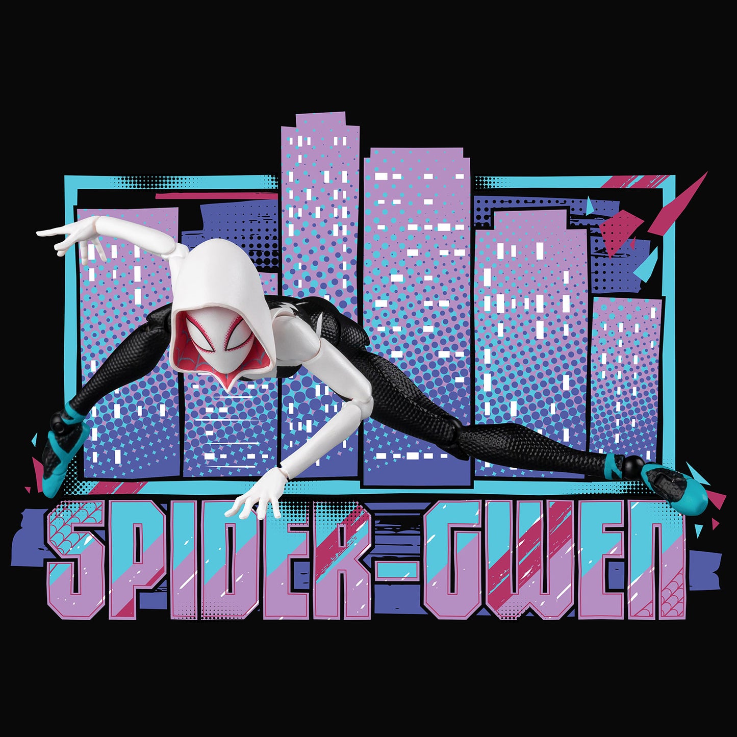 Spider-Man: Into the Spider-Verse SV Action Spider-Gwen & Spider-Ham Action Figure