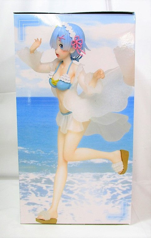 TAITO Re:Zero -Starting Life in Another World- Figura preciosa Rem Traje de baño con volantes original Ver.