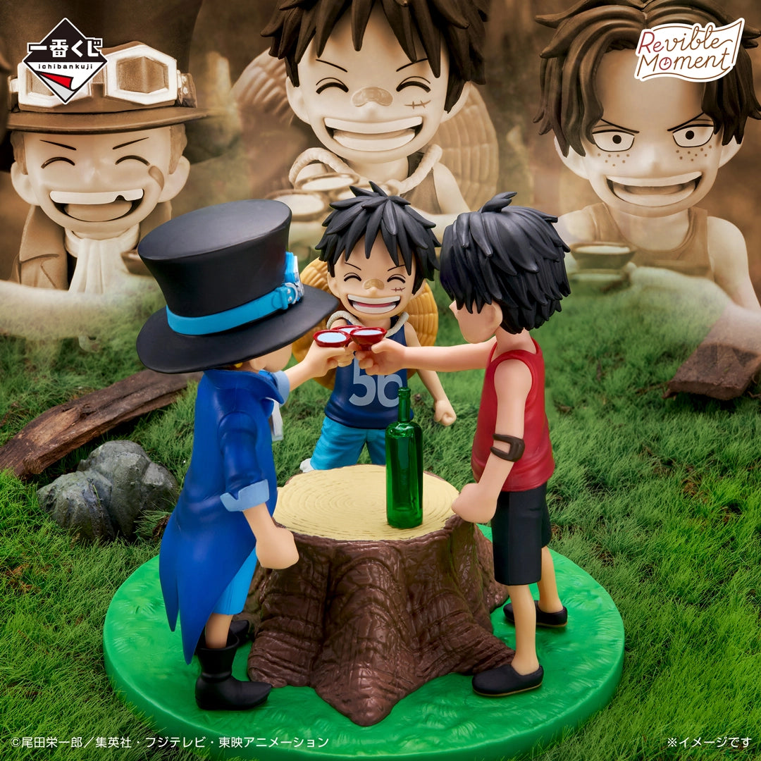 ONE PIECE Dramatic Memories - Revible Moment - Ace, Sabo & Luffy [Ichiban-Kuji Prize A]