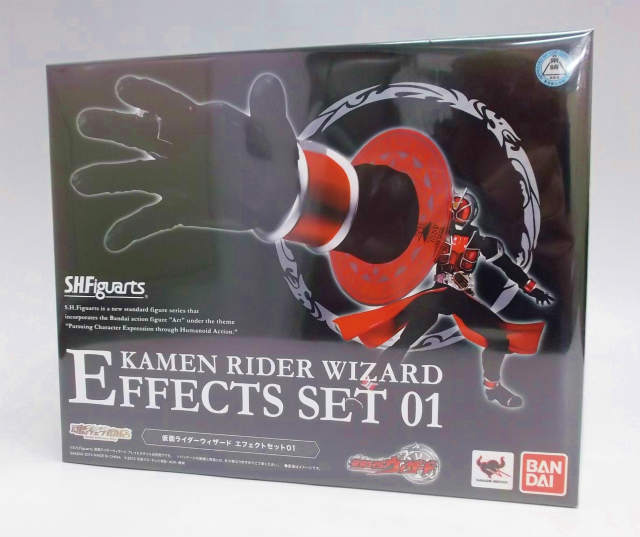 S.H.Figuarts Masked Rider Wizard Effect Set 01