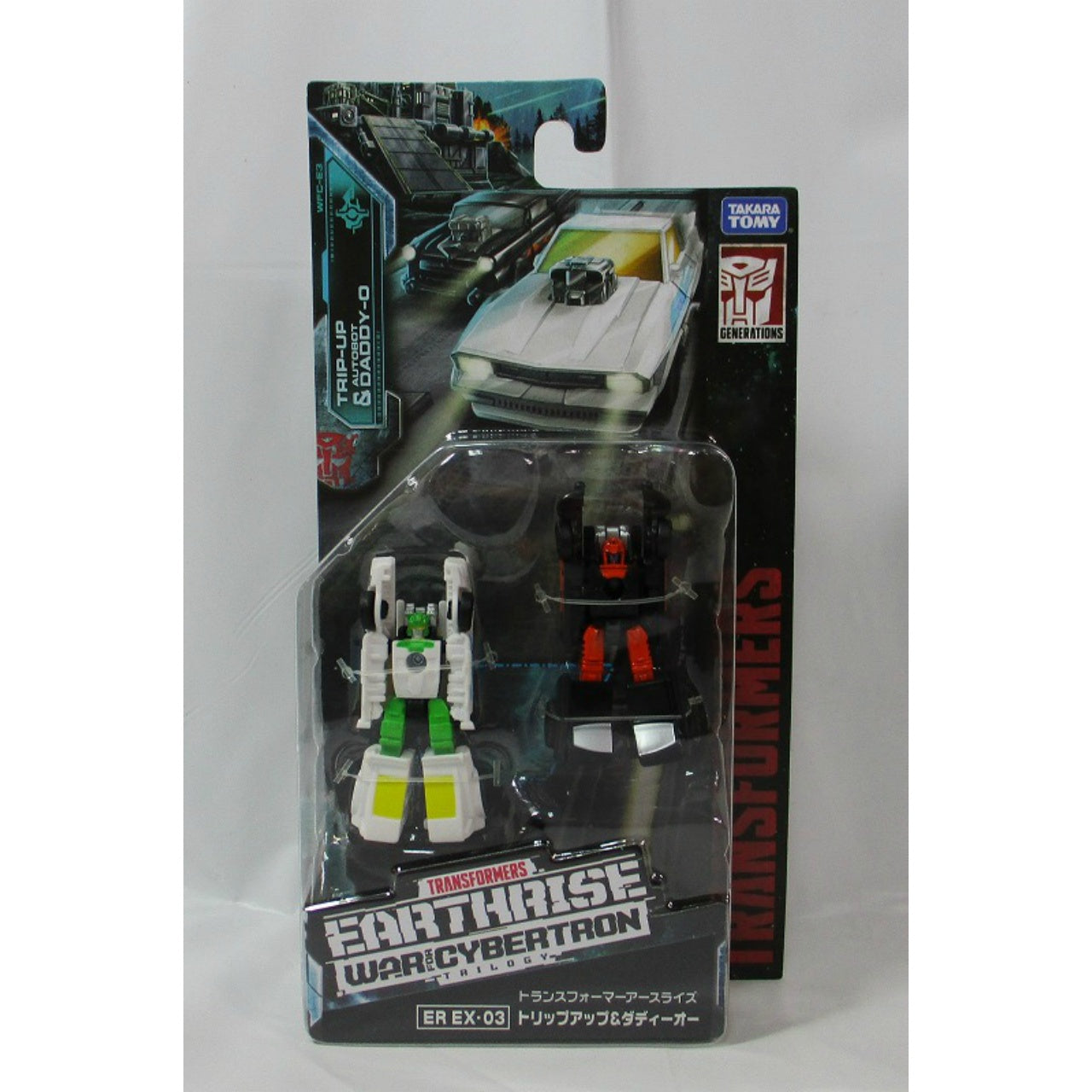 TRANSFORMERS 　EARTH RISE　 ER EX-03　 TRIP UP & DADDY O LIMITED, animota