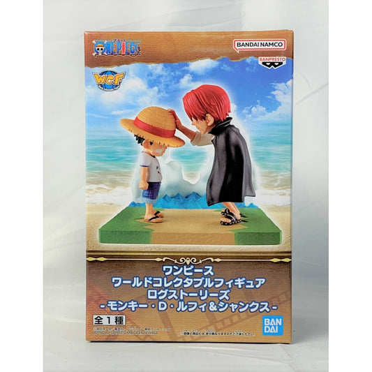 ONE PIECE World Collectable Figure Log Stories -Monkey D. Luffy & Shanks-, Action & Toy Figures, animota