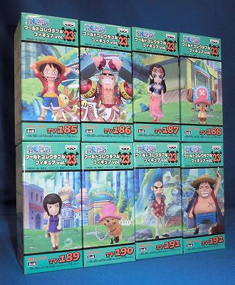 OnePiece World Collectable Figure Vol.23 - Set of 8 pcs., animota