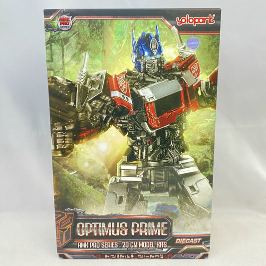 AMK PRO Series Transformers: Rise of the Beasts 20cm Optimus Prime Pre-painted Assembly Kit, Action & Toy Figures, animota