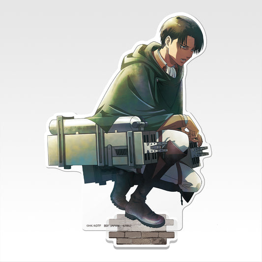 Attack on Titan -The Beast Titan Is Mine- Big Acrylic Stand Levi [Ichiban-Kuji Prize D]