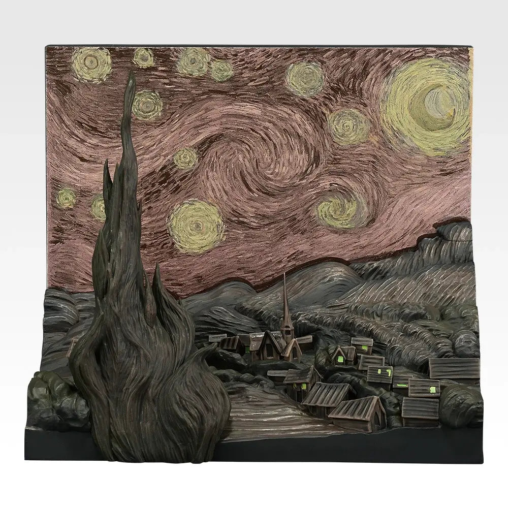 Vincent van Gogh - The Starry Night Diorama Figure - Dark Ver. [Ichiban-Kuji Last One Prize]