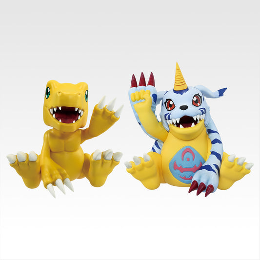 Digimon Series -Clash of Light and Darkness- Agumon＆Gabumon Set Figure [Ichiban-Kuji Prize C]