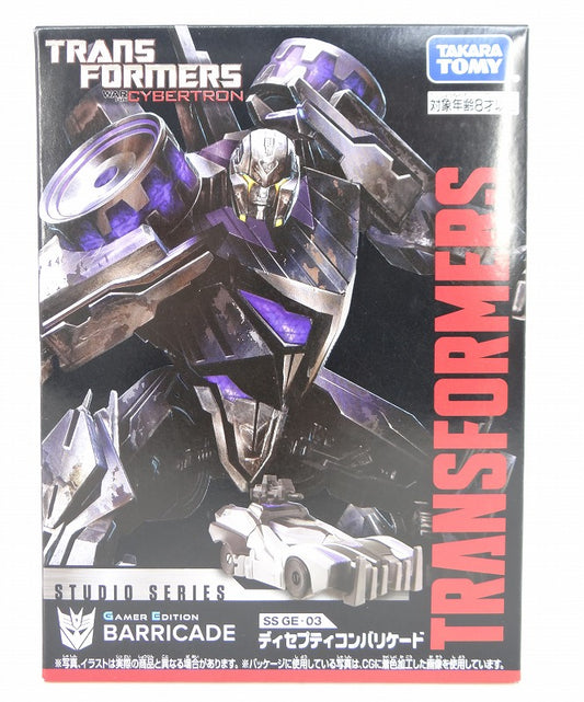 Transformers Studio Series SS GE-03 Decepticon Barricade, animota