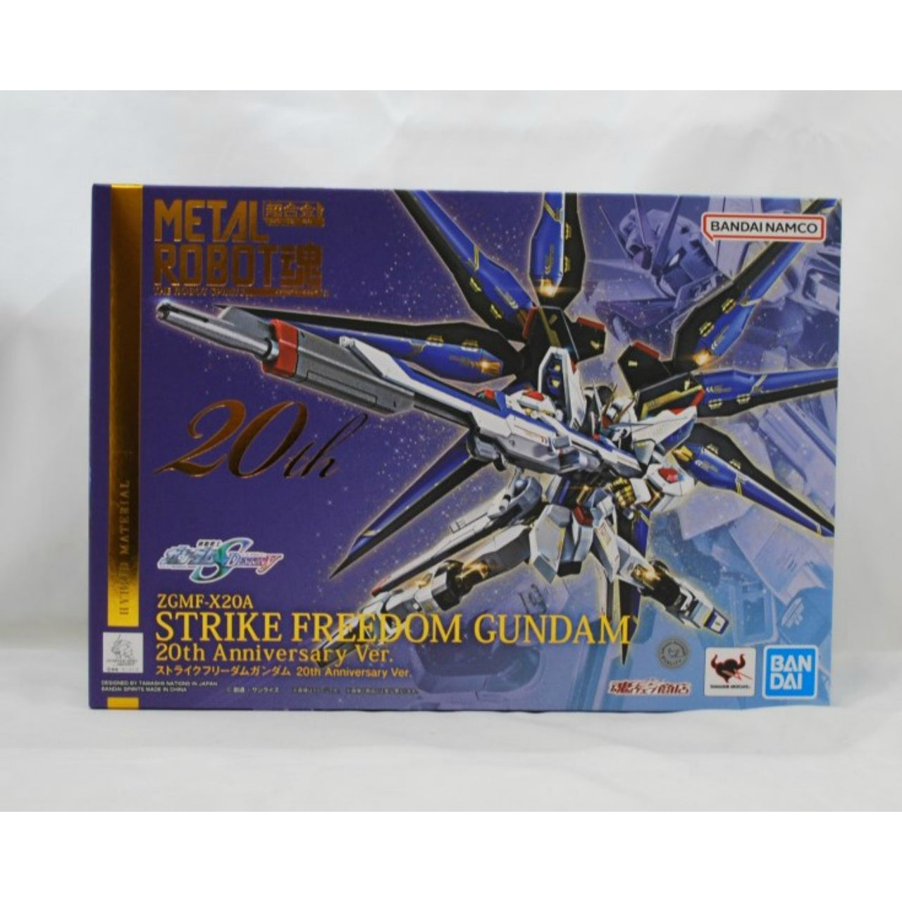 METAL ROBOT SPIRITS -SIDE MS- Strike Freedom Gundam 20th Anniversary Ver.