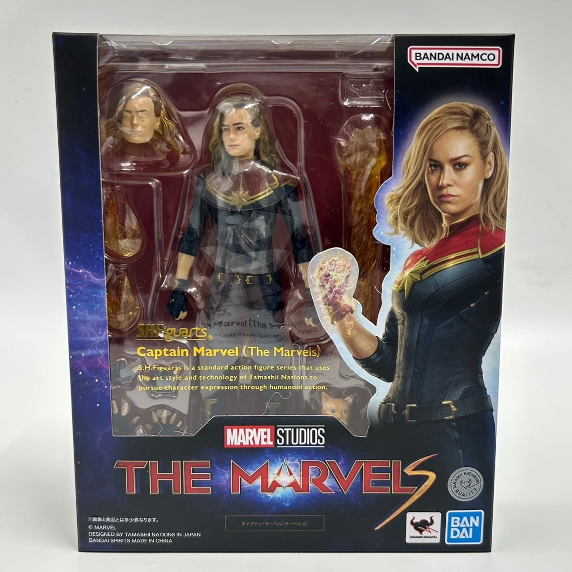 S.H.Figuarts Captain Marvel  (The Marvels), Action & Toy Figures, animota