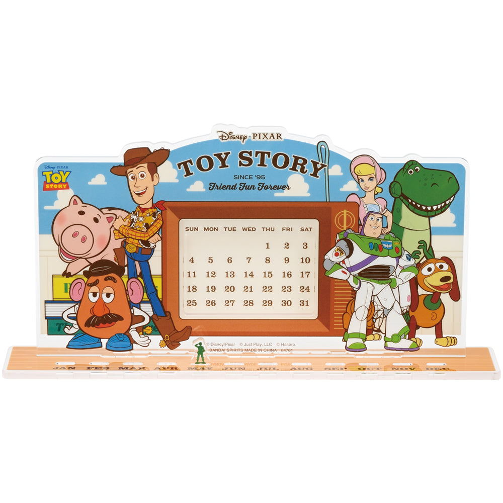 Toy Story - 30 YEARS ＆ BEYOND - All-Star Lineup! Perpetual Calendar [Ichiban-Kuji Prize D], Wall Calendars, animota