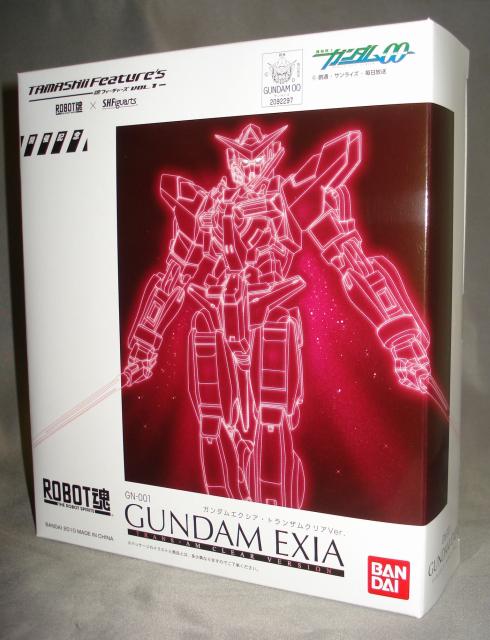 Tamashii Web Exclusive ROBOT SPIRITS Gundam Exia Trans-Am Clear Ver., animota