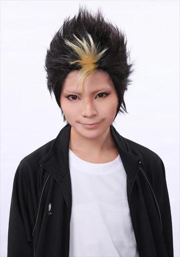 ”Haikyu!!” Yuu Nishinoya style cosplay wig | animota