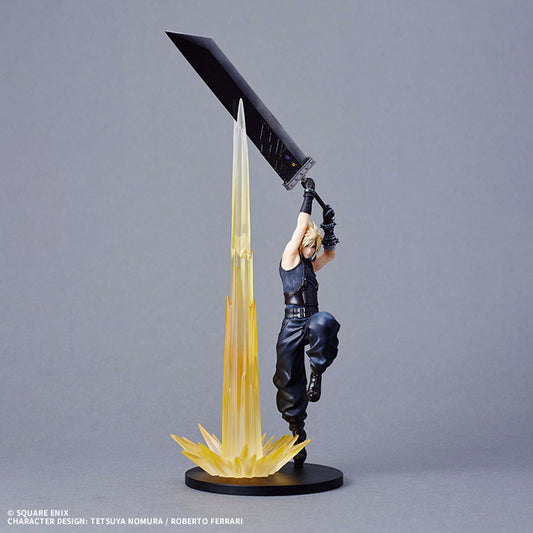 FINAL FANTASY7 REBIRTH Launch Commemorative Lottery Prize A Cloud Strife Figure