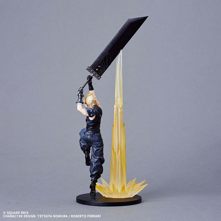 FINAL FANTASY7 REBIRTH Launch Commemorative Lottery Prize A Cloud Strife Figure