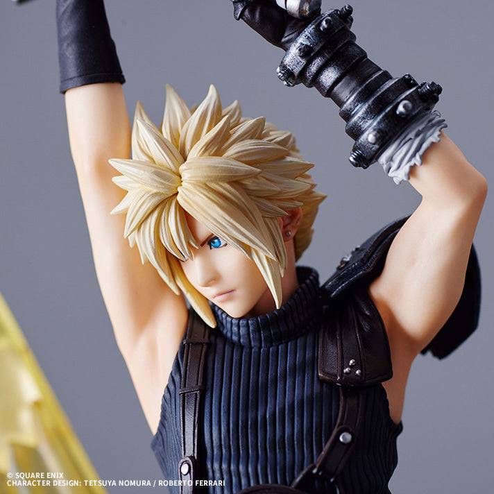 FINAL FANTASY7 REBIRTH Launch Commemorative Lottery Prize A Cloud Strife Figure