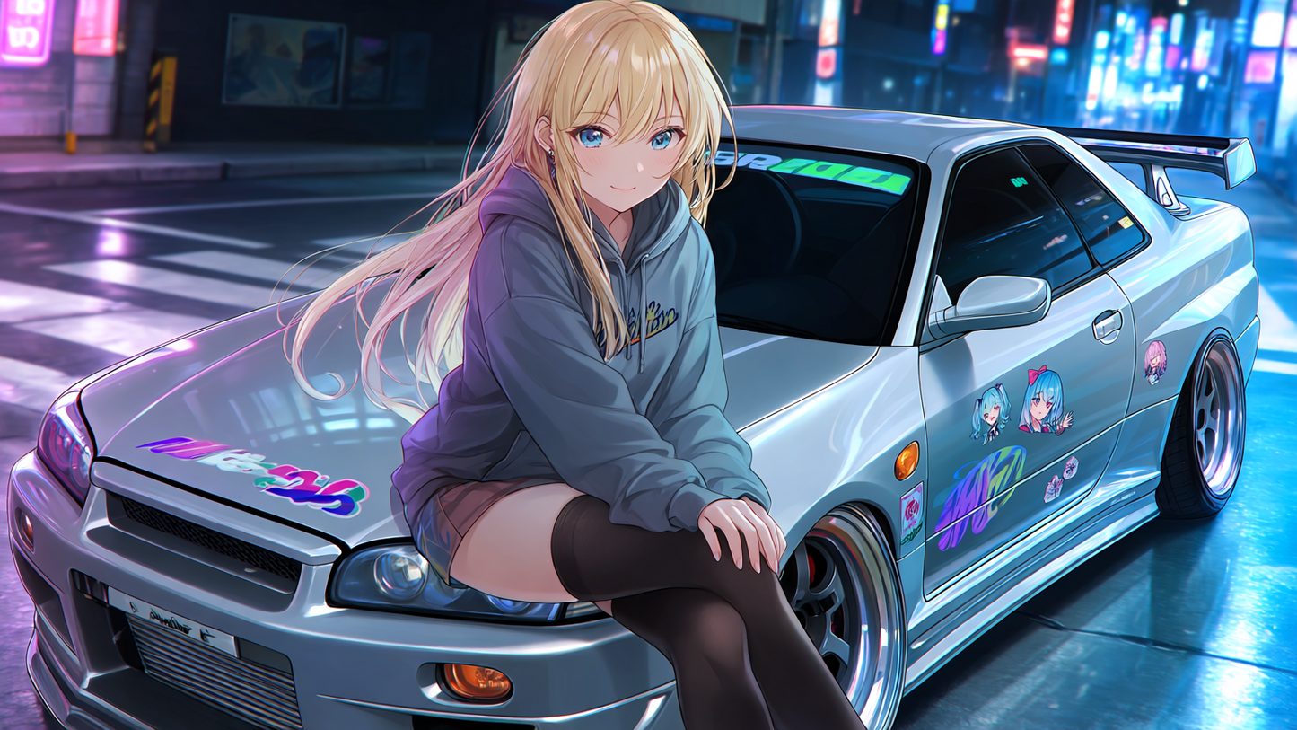 Anime Girl Free [BNR34&Anime girl].(Free)