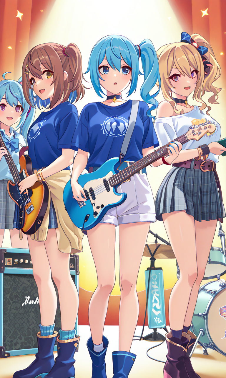 Anime Girl Free [Band Girl].(Free), Digital Artwork, animota