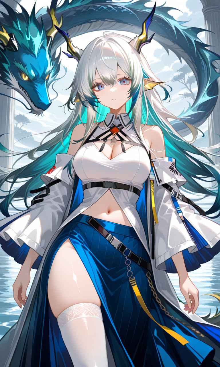 Anime Girl Free [Daughter of the Dragon God].(Free), Digital Artwork, animota