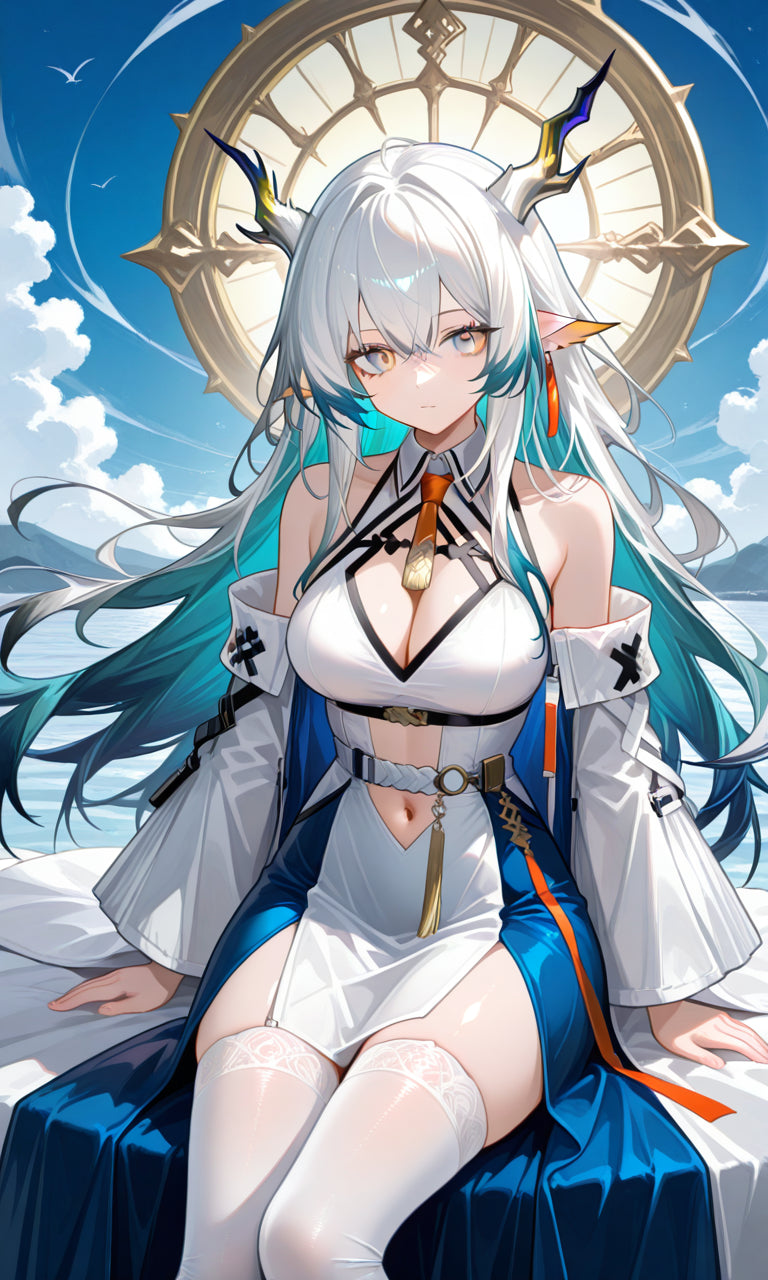 Anime Girl Free [Daughter of the Dragon God].(Free), Digital Artwork, animota