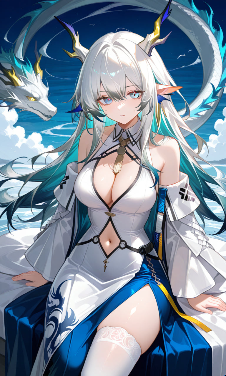 Anime Girl Free [Daughter of the Dragon God].(Free), Digital Artwork, animota