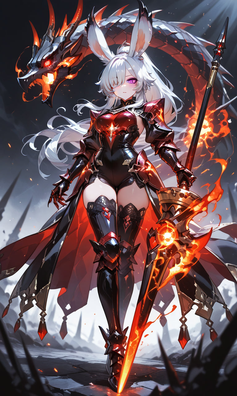 Anime Girl Free [Dragoon Bunny Girl].(Free), Digital Artwork, animota