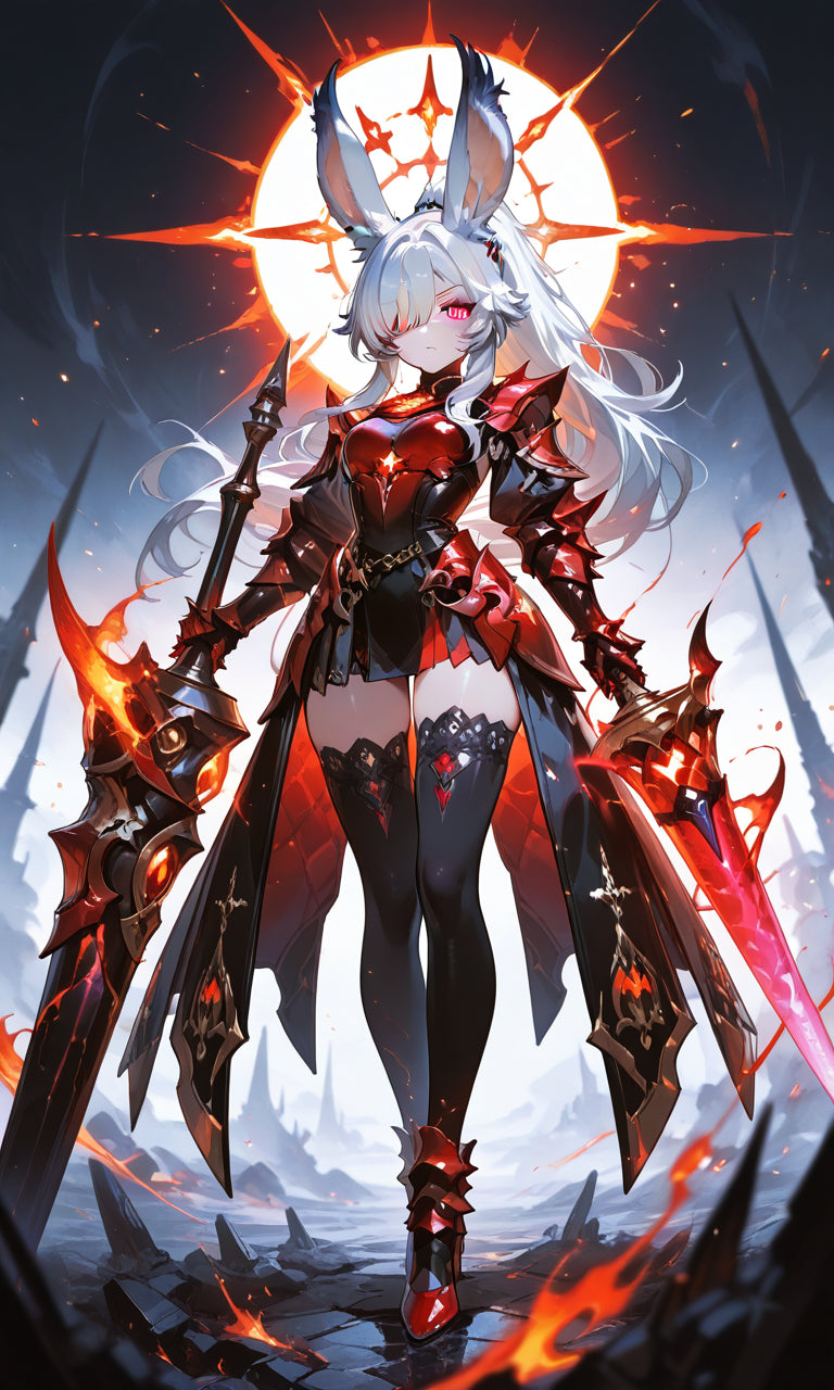 Anime Girl Free [Dragoon Bunny Girl].(Free), Digital Artwork, animota