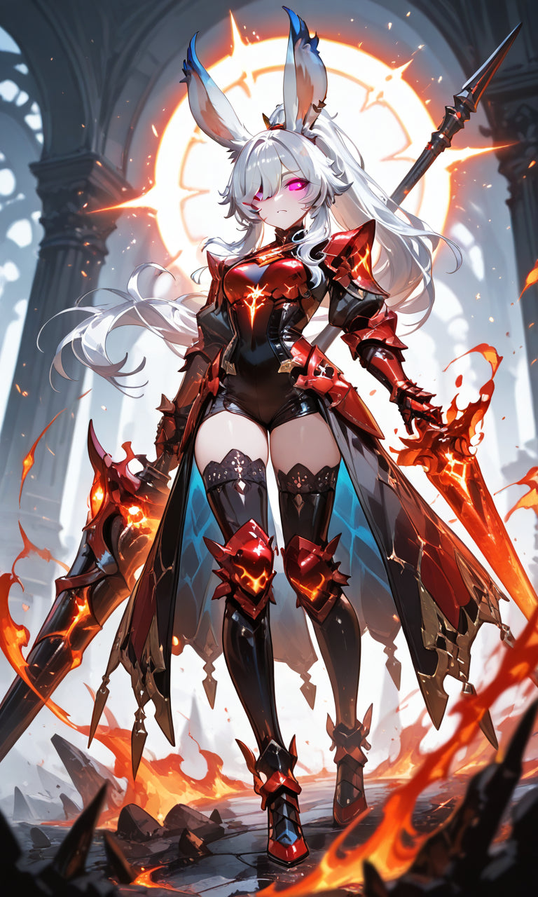 Anime Girl Free [Dragoon Bunny Girl].(Free), Digital Artwork, animota