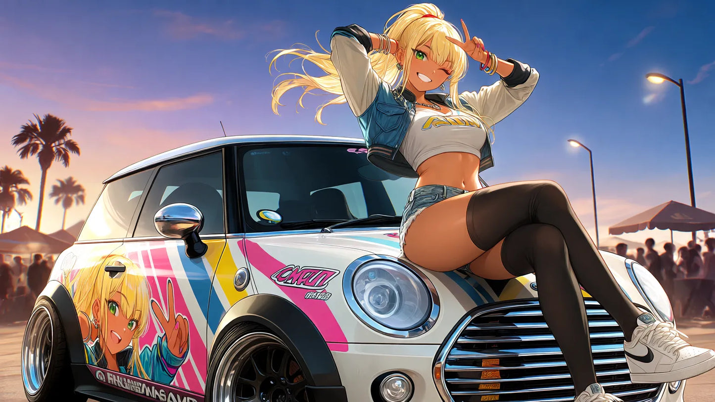 Anime Girl Free [Gals and Mini Coopers].(Free)