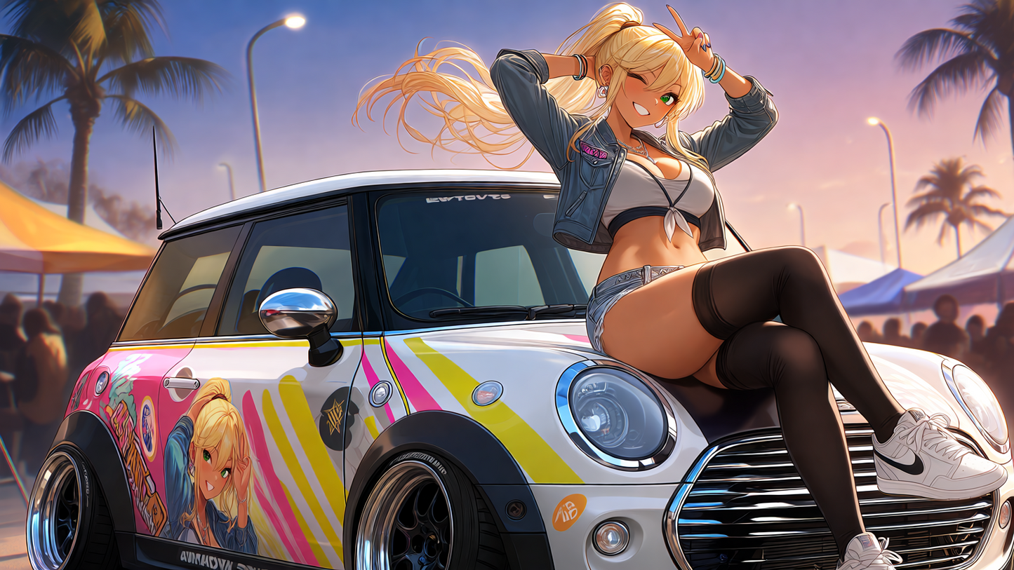 Anime Girl Free [Gals and Mini Coopers].(Free)