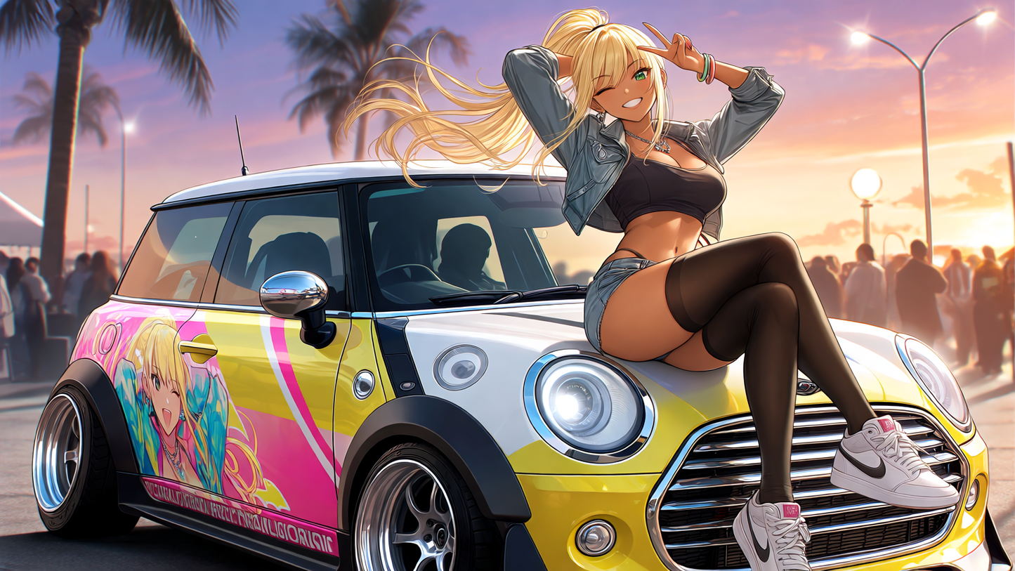 Anime Girl Free [Gals and Mini Coopers].(Free)