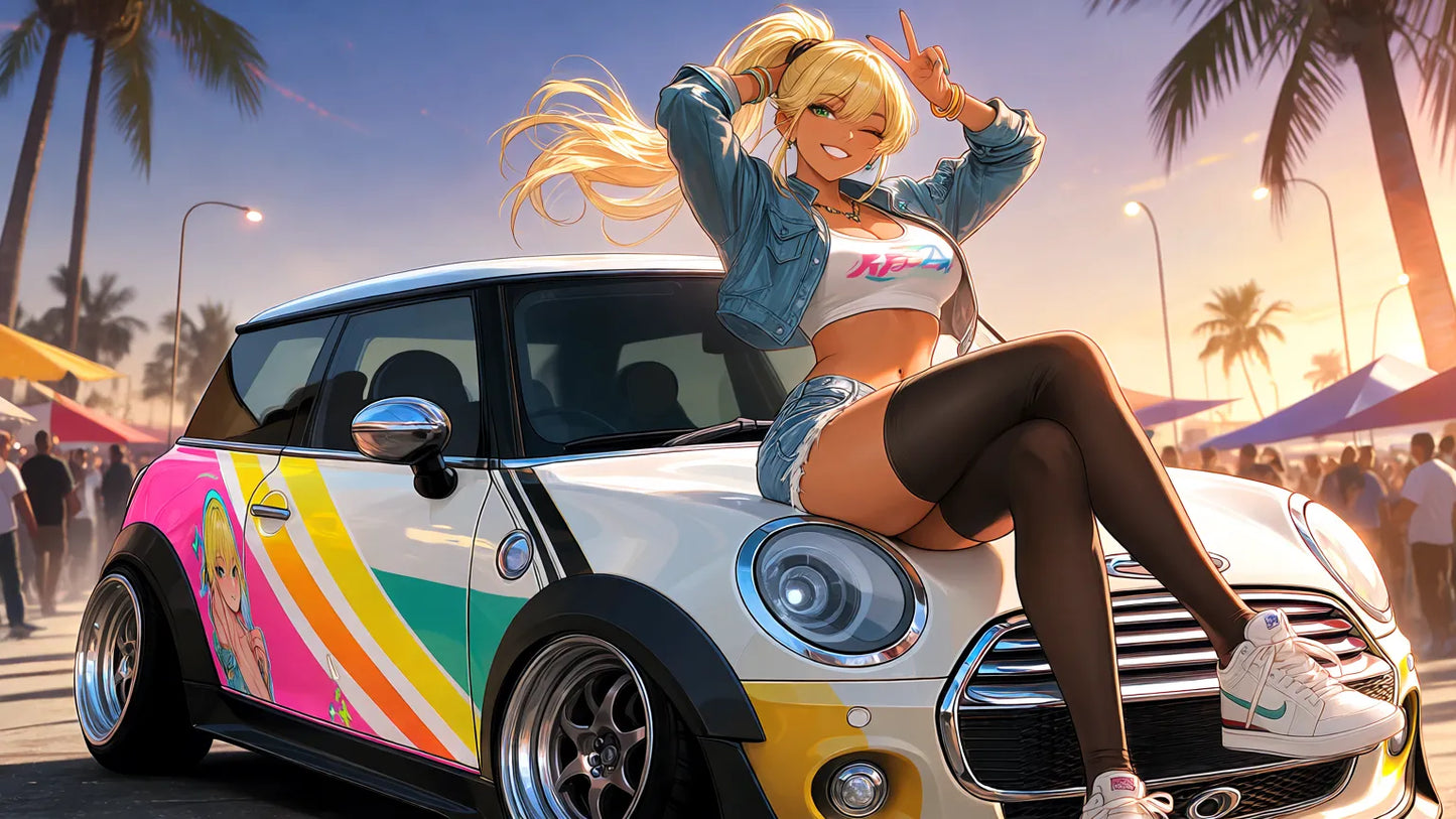 Anime Girl Free [Gals and Mini Coopers].(Free)