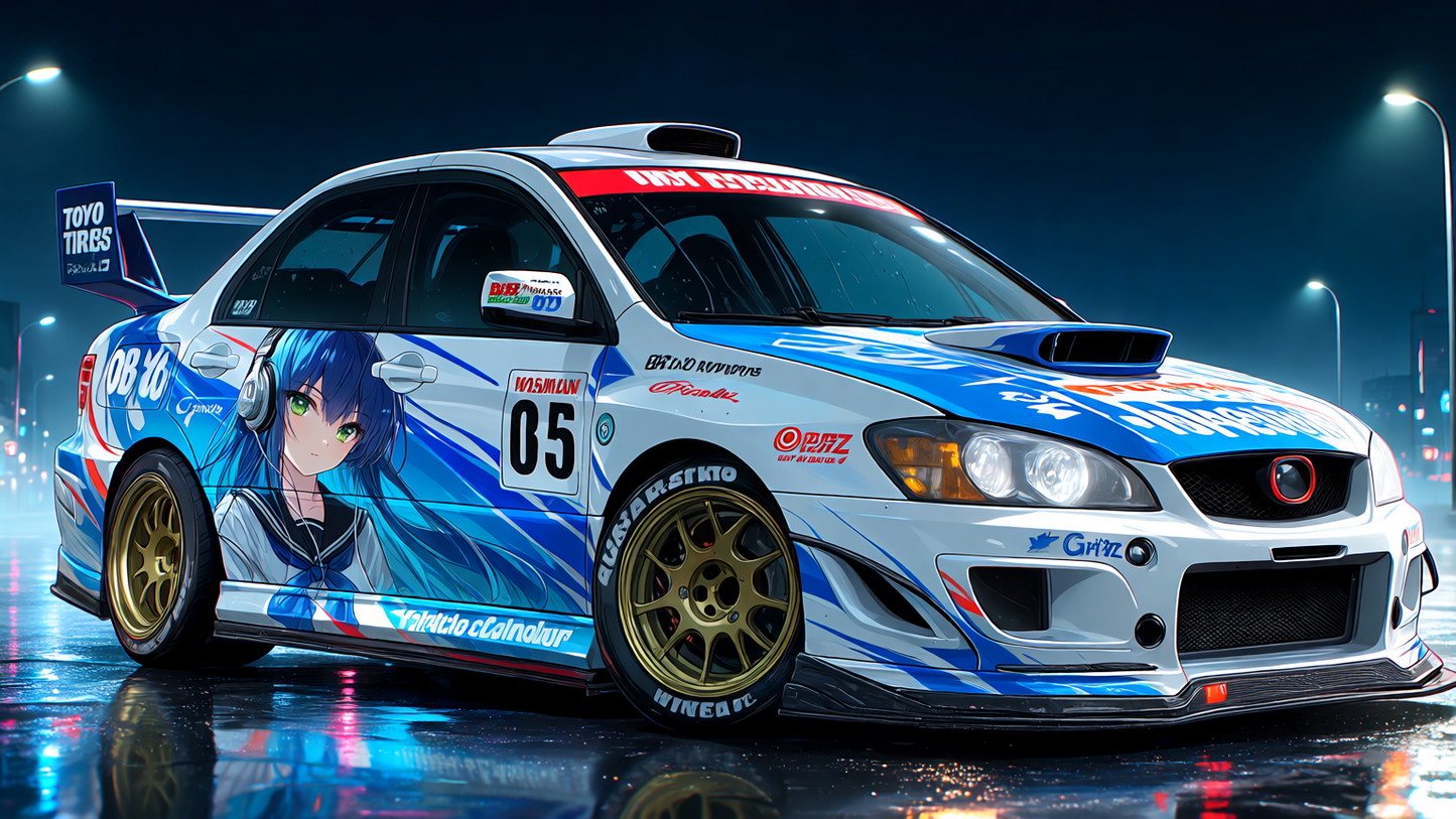 Anime Girl Free [IMPREZA WRX STI,Racing Animota].(Free)