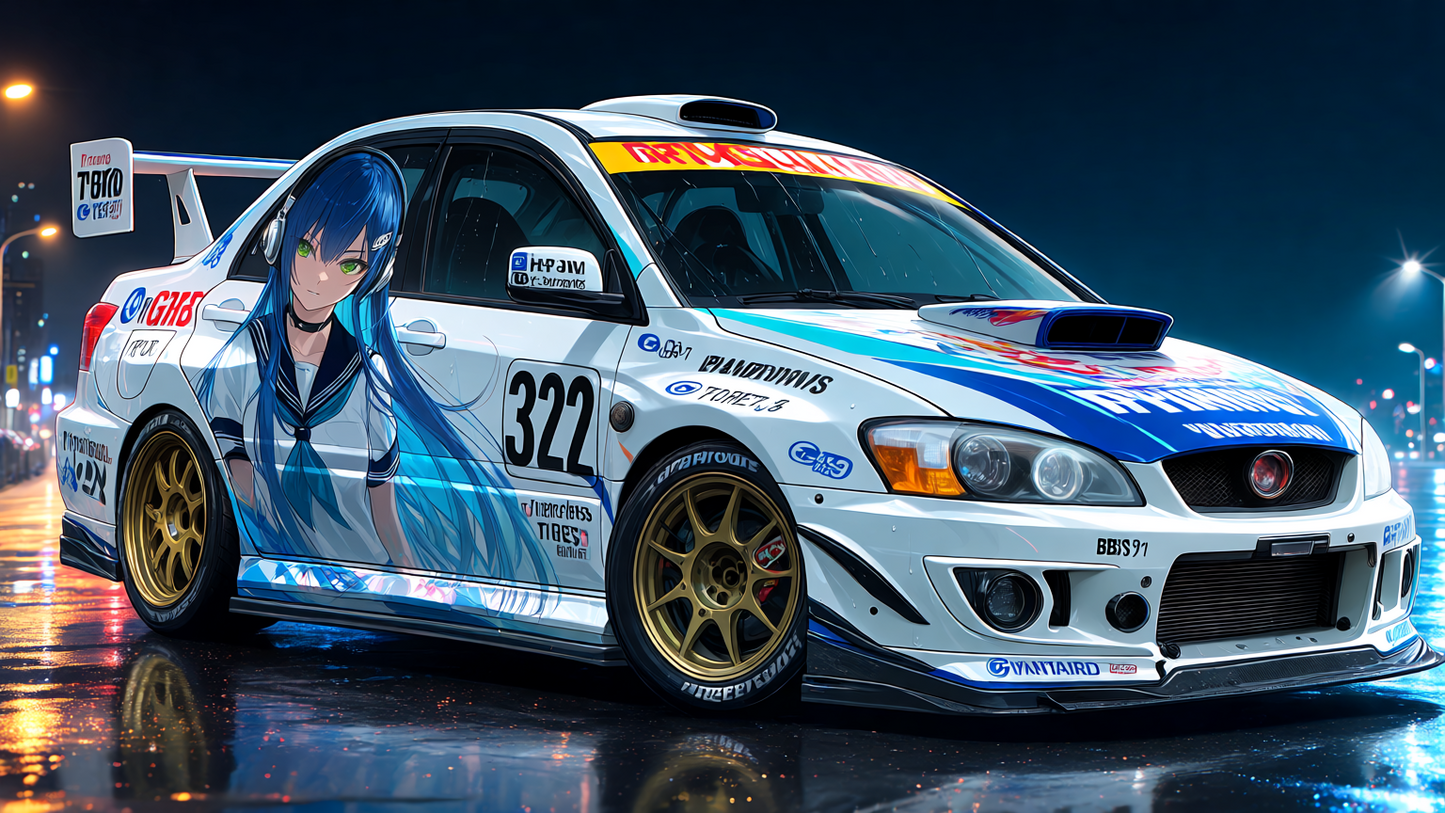 Anime Girl Free [IMPREZA WRX STI,Racing Animota].(Free)