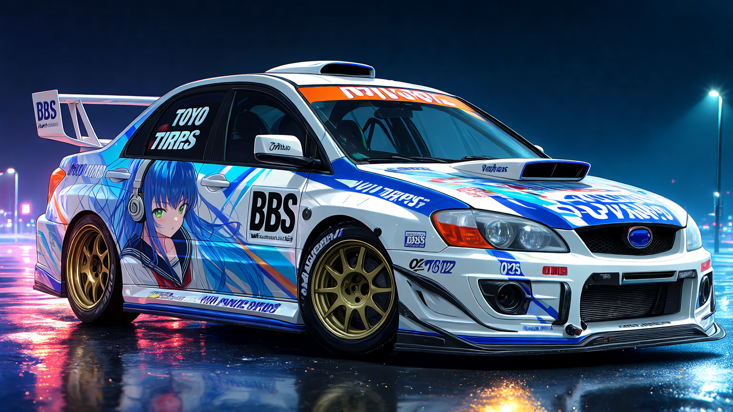 Anime Girl Free [IMPREZA WRX STI,Racing Animota].(Free)