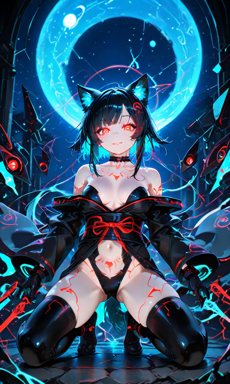 Anime Girl Free [Night God Cat Girl].(Free)