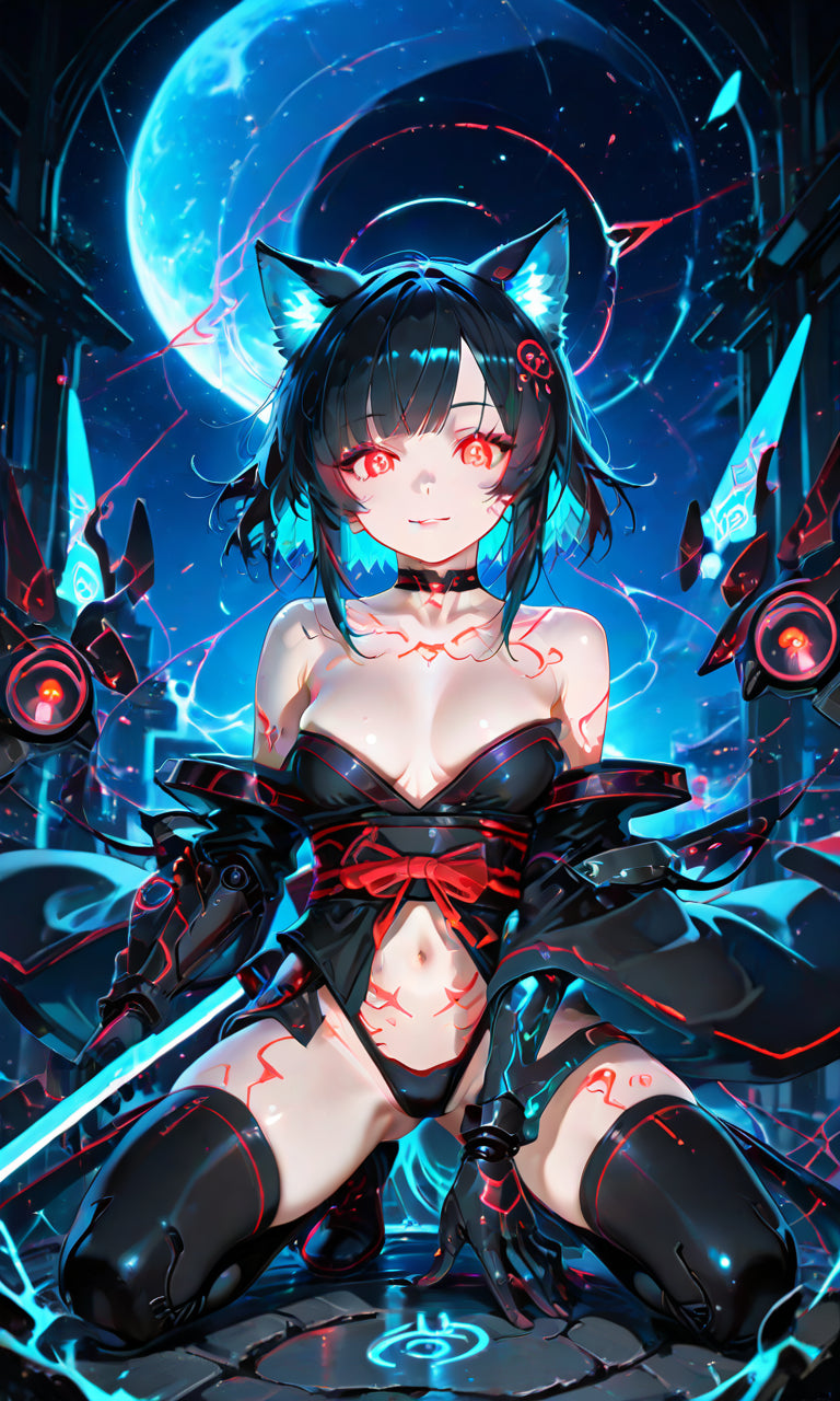 Anime Girl Free [Night God Cat Girl].(Free)