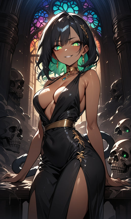 Anime Girl Free [Queen of the Land of the Dead].(Free), Digital Artwork, animota