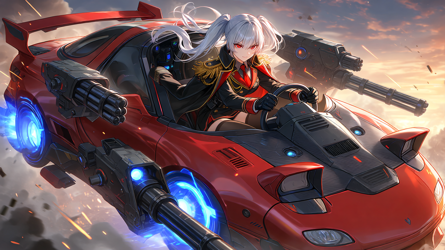 Anime Girl Free [RX-7FD Air Combat Model].(Free)