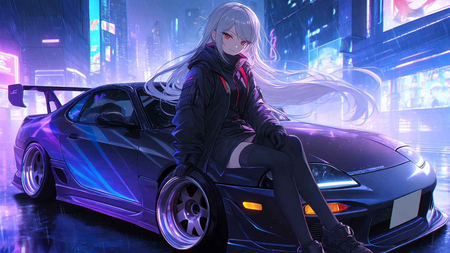 Anime Girl Free [SUPRA A80&Anime girl].(Free)