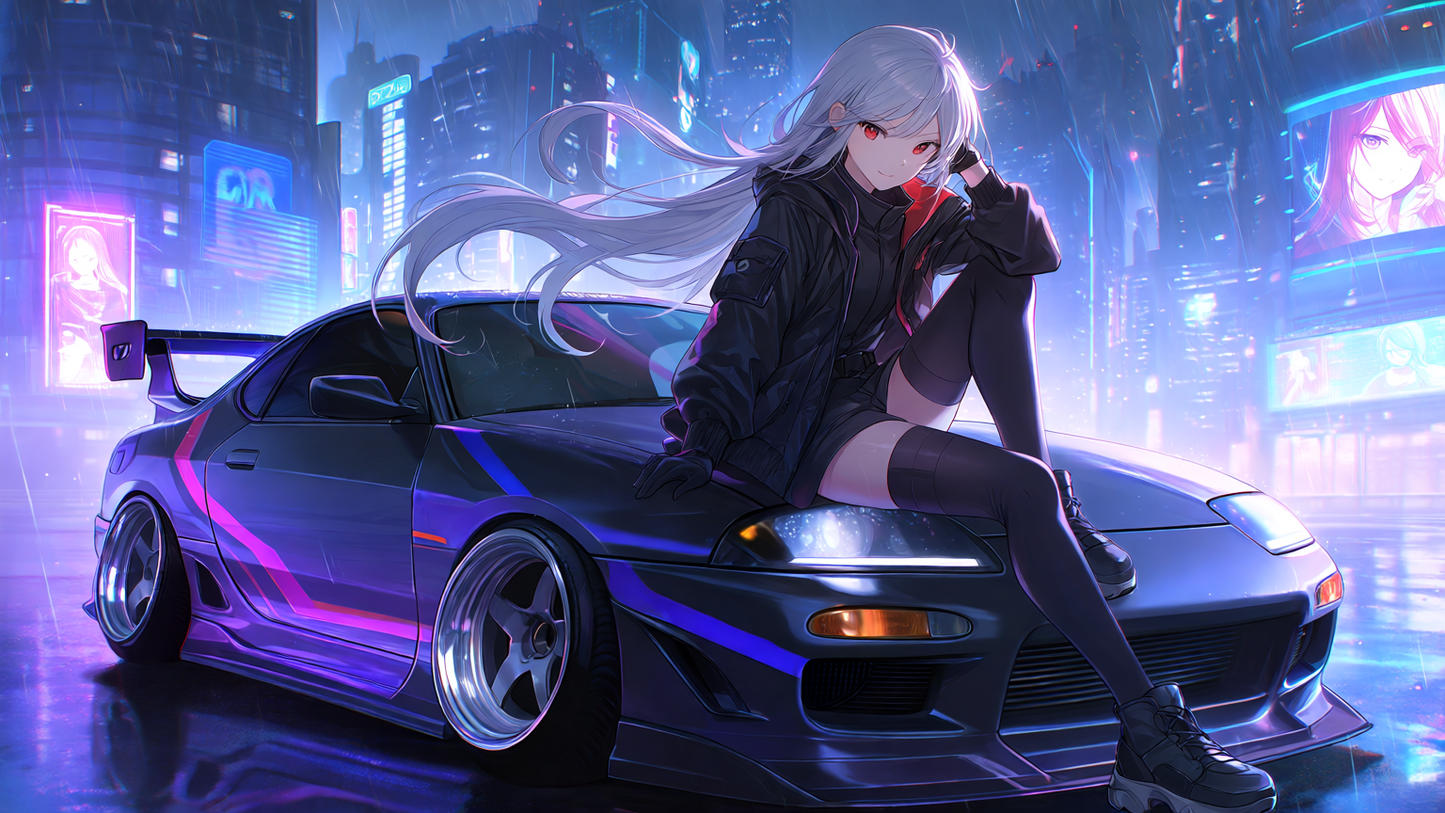 Anime Girl Free [SUPRA A80&Anime girl].(Free)