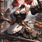 Anime Girl Free [Steampunk girl].(Free), Digital Artwork, animota