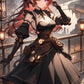 Anime Girl Free [Steampunk girl].(Free), Digital Artwork, animota