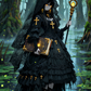 Anime Girl Free [NUMA MUSUME Series][The Black Witch of the Okefenokee Swamp].(Free)
